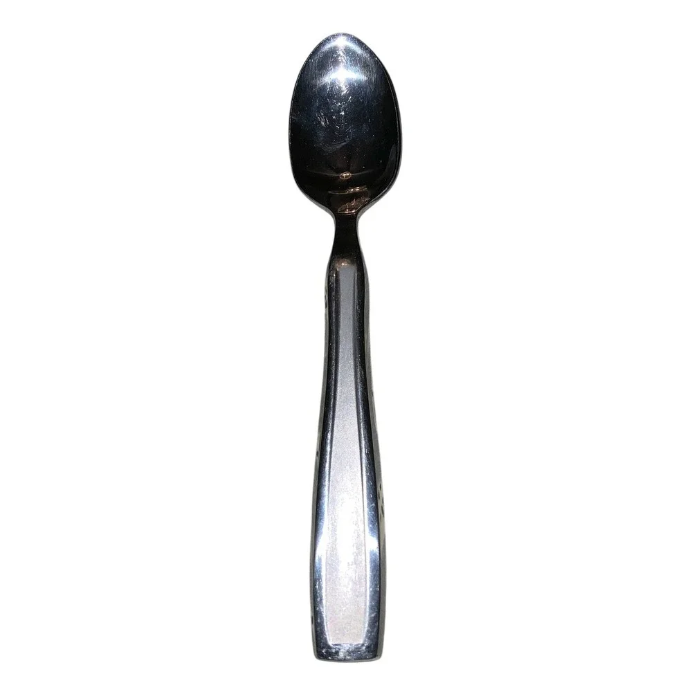 Kinsman Stainless Spoon Weighted Satin Center Outlined Flatware